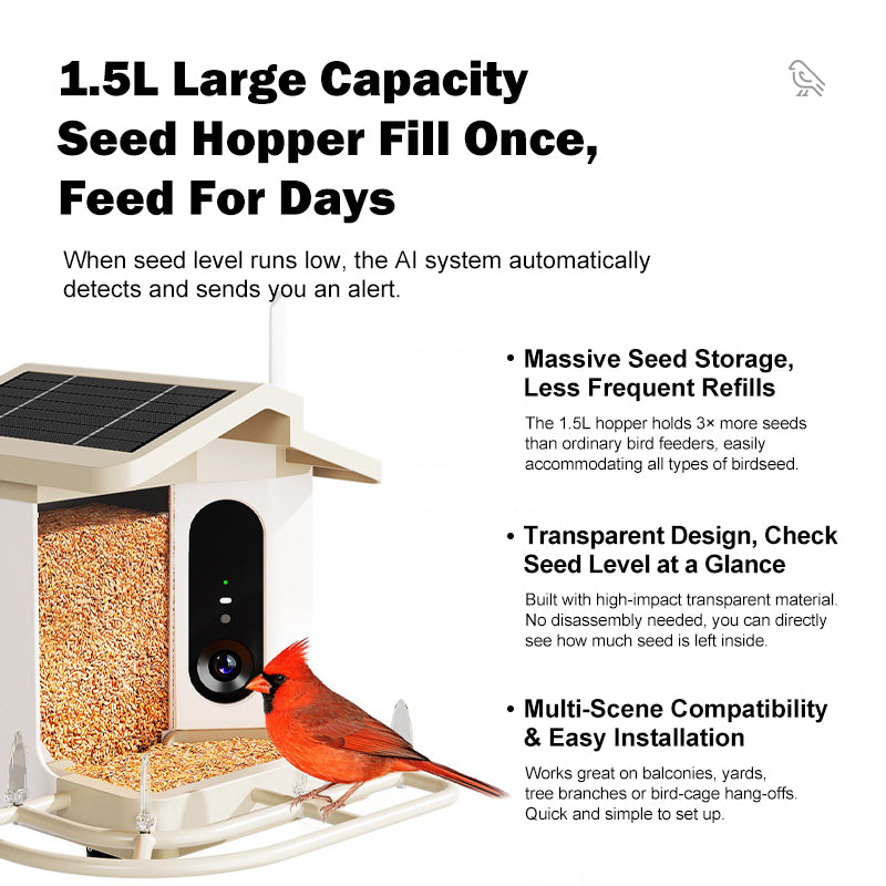 Cheersky Smart bird feeder